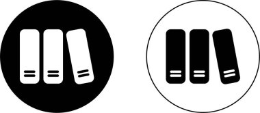 Kitaplık simgeleri ayarlandı. Katı eğitim siyah vektörü her yerde uygulanabilir, basit, mükemmel ve modern tarzda. Kütüphane sembolü düz ve satır tasarım koleksiyonu şeffaf arkaplanda izole edildi.