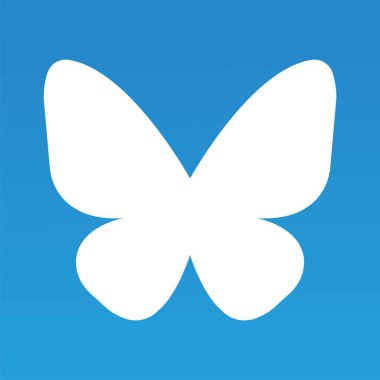 Bluesky ikonu. Sosyal medya ikonu. Popüler sosyal medya logosu. Şeffaf arkaplanda izole edilmiş hisse senedi vektörü. Web ve uygulama için video veya gönderim sembolü