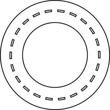 Yol ve otoyol perspektif simgesi. Yol boyunca farklı virajlar var. Yol şehirleri grafik tarzında birbirine bağlıyor. Vektör illüstrasyonu şeffaf arkaplanda izole edildi