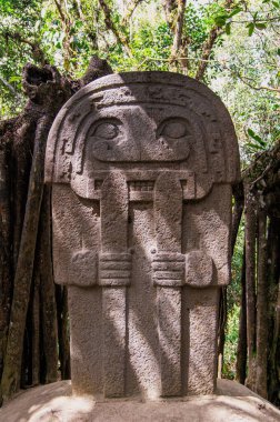San Agustn Arkeoloji Parkı, Kolombiya 'daki antik dini anıt ve megalitik öncesi heykel, UNESCO DÜNYA HERİTESİ.