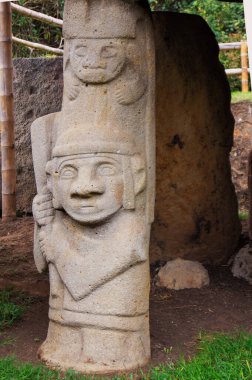 San Agustn Arkeoloji Parkı, Kolombiya 'daki antik dini anıt ve megalitik öncesi heykel, UNESCO DÜNYA HERİTESİ.