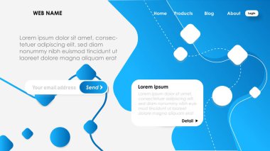 Veri analizi, yönetim uygulaması, danışmanlık, sosyal medya pazarlaması için web sayfası tasarım şablonları. Web sitesi ve mobil web sitesi geliştirme için modern vektör illüstrasyon kavramları. - Vektör