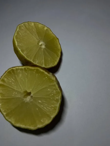 lemon on a white background.