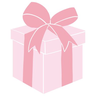 Doğum günü hediye kutusu illüstrasyonu ve vektör sanatı