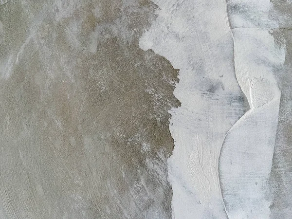 Gri çatlamış beton duvar dokusu. Çatlak beton duvar soyut arkaplanı.