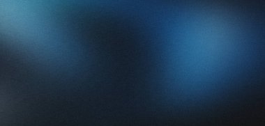 Koyu tahıl ve gürültü arkaplan üzerinde soyut siyah mavi sis