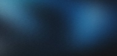 Koyu tahıl ve gürültü arkaplan üzerinde soyut siyah mavi sis