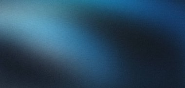 Koyu tahıl ve gürültü arkaplan üzerinde soyut siyah mavi sis