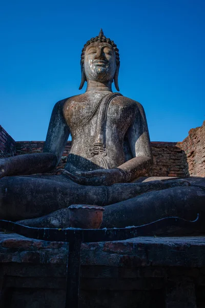 Historische Stätten Alte Tempelruinen Wat Chum Und Wat Mahathat Stadt — Stockfoto