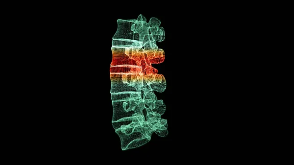 Gelecekteki Baş Ekran Hareket Elementi Sanal Biyomedikal Holografik Insan Vücut — Stok fotoğraf