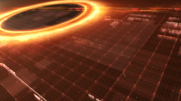 Bir Kara Delik Gelecekteki Simülasyonları Uzay Zamanın Öyle Güçlü Yerçekimsel — Stok fotoğraf
