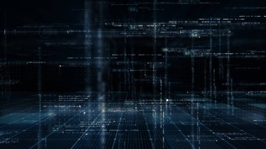 Analitik hesaplama yaparak kriptografik haşhaş madenciliği kavramının gelecekteki kriptografik blok zinciri simülasyonu. Baş Ekran Arkaplanı