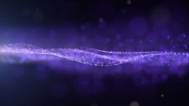 Dijital arkaplan için dijital dalga formu.