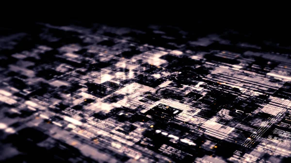 Futuristiska Abstrakta Focus Data Matris Meta Metavers Telemetri Och Kryptera — Stockfoto