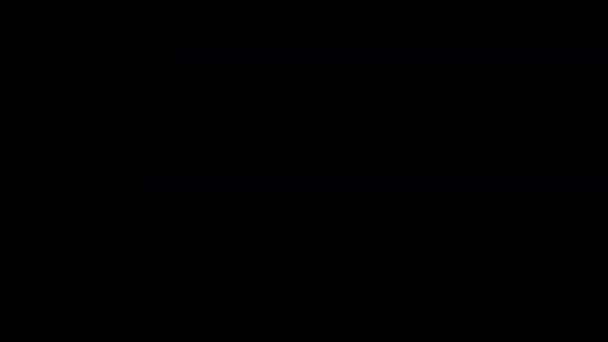 Абстрактний Пензлик Варіаціями Типів Пензлів Ефекту Маскування Відео Альфа Каналу — стокове відео