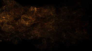 Defocus gizemli ışıltılı toz parçacıkları kutlama ve soyut arkaplan teması için uçurumda yüzüyorlar.