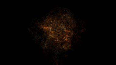 Defocus gizemli ışıltılı toz parçacıkları kutlama ve soyut arkaplan teması için uçurumda yüzüyorlar.