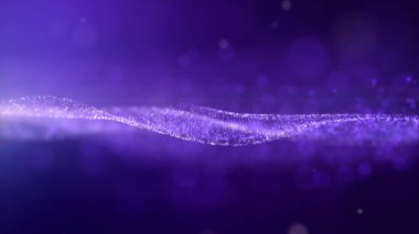 Dijital arkaplan için dijital dalga formu.