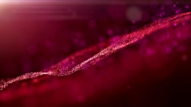 Kusursuz döngü Dijital dalga parçacıkları akış arkaplanı