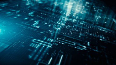 Borsa ticaret bilgileriyle iş sunumu. Ekrandaki grafikler ve grafikler iç açıcı veri analizi sağlar