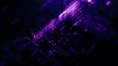 Borsa ticaret bilgileriyle iş sunumu. Ekrandaki grafikler ve grafikler iç açıcı veri analizi sağlar