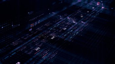 İş Bilgileri görselleştirme. grafik grafiği finansal büyüme ile 