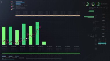 İş analitiği konsepti. veri analizi.