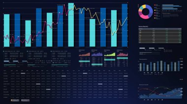 İş analitiği konsepti. veri analizi.