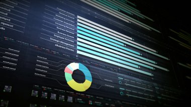 İş bilgisi grafikleri için dinamik veri görselleri, grafikler ve bir iş görüşmesi modeli için veri güdümlü içgörüler. Ticaret, borsa ve kripto dünyasını keşfedin..