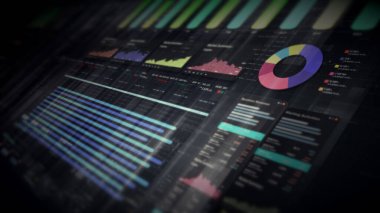 İş bilgisi grafikleri için dinamik veri görselleri, grafikler ve bir iş görüşmesi modeli için veri güdümlü içgörüler. Ticaret, borsa ve kripto dünyasını keşfedin..