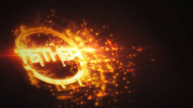  Parlak arkaplanı olan kripto para birimi kavramı