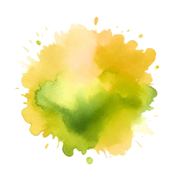 Watercolor Splash Splatter Stain Brush Stroke Spray Wet Effect White ...