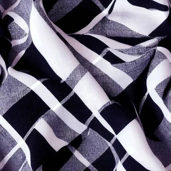 Yüzey örtüsü desenli, 3 boyutlu, dikişsiz Buffalo ekose desenli. Kumaş ve tekstil kıyafet izleri için oduncu bufalo desenli vektör arka planı. Damalı sonsuz grunge tartan dokusu.