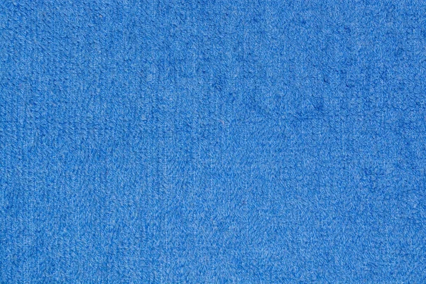 Ткань Махрового Цвета Синяя Фон Текстуры Махровой Ткани Синий — стоковое фото