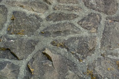 Taş duvar dokusu. Taş duvar. Doğal taşlardan oluşan arka plan duvarı