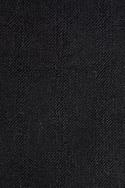 Koyu gri arka plan. Kumaşın dokusu koyu gri. Sülfür kumaş dokusu