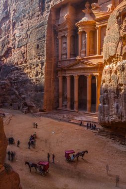 Ürdün, Petra 'daki Hazine mezarlığı.