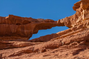 Wadi Rum, Ürdün 'de Mars manzarası