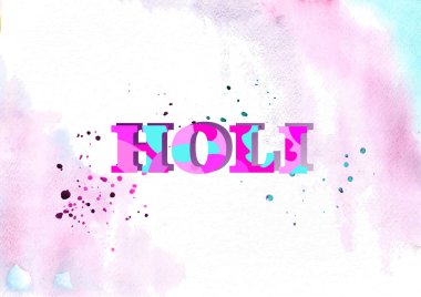 Holi, renk festivali. Holi Hinduizm 'in en renkli bayramlarından biridir, Bengali yeni yılı..