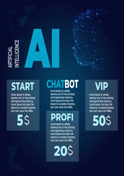 Yapay zeka. Yapay zeka web siteleri için genç düşünen sohbet robotu tasarımı.