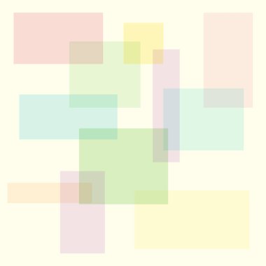 Dikdörtgenlerin arka planı. Rakamların dinamik bileşimi. Vektör illüstrasyonu.