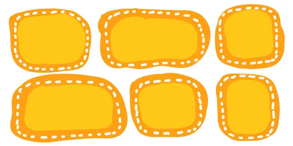 Tırnak içinde el çizimi minimalist poster ve çerçeve şablonları. Beyaz arkaplanda izole edilmiş metin kutusu ve renkli konuşma formları.