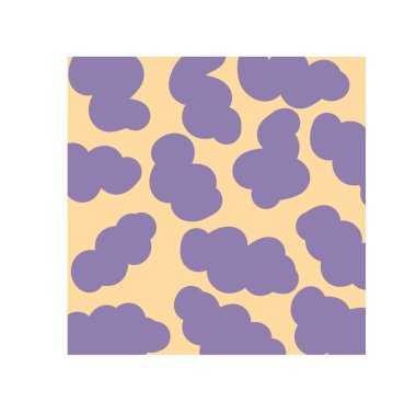 This trendy purple leopard print is perfect for textiles, fashion items, and various creative projects clipart