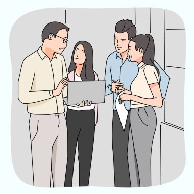 Ofis çalışanı ayakta kalmayı planlıyor  