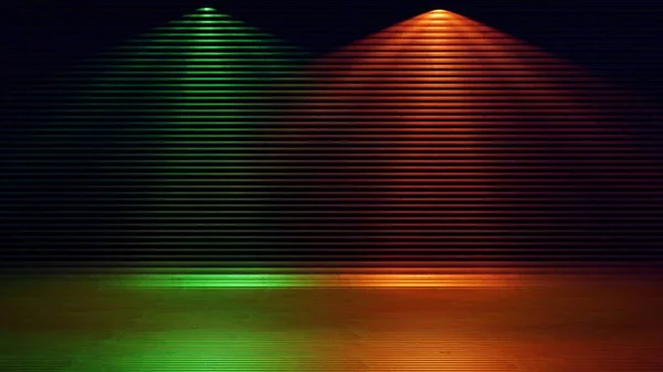 Yellow Lighting Effect Granieten Wand Voor Achtergrond Voor Het Weergeven — Stockfoto