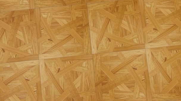 Widok Bliska Materiał Drzewny Naturalna Struktura Tekstury Drewna Podłoga Drewniana — Wideo stockowe