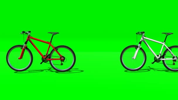자전거 애니메이션 비디오 — 비디오