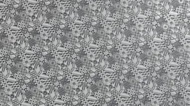  Geometrik fayansların yakın görüntüsü 