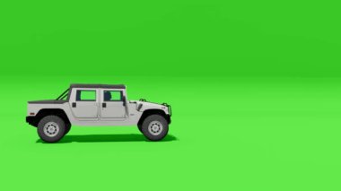 Otomobil video animasyonu 3D oluşturuldu