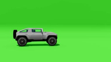 Otomobil Animasyonu 3d video oluşturuldu